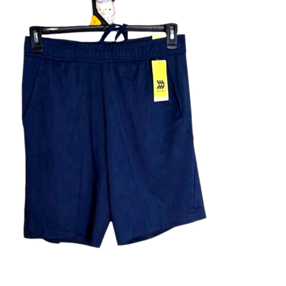 All in Motion men's pull on training shorts size S